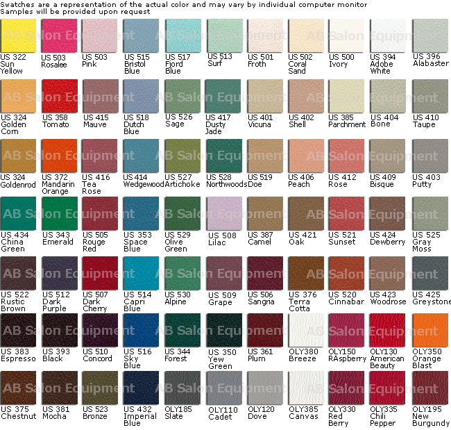 Collins upholstery colors
