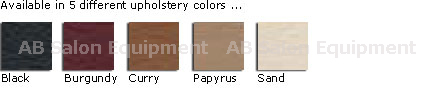 La Lili Pedicure Spa Upholstery Colors