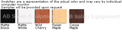 Available in 40 laminate colors below