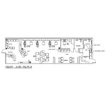 1435 Square Foot Salon Design