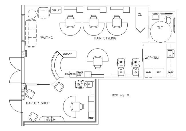 Design Ideas For House Coffee Shop Floor Plan Layout