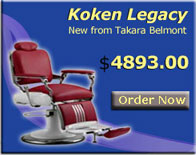 Koken Legacy Barber Chair - $4893.00