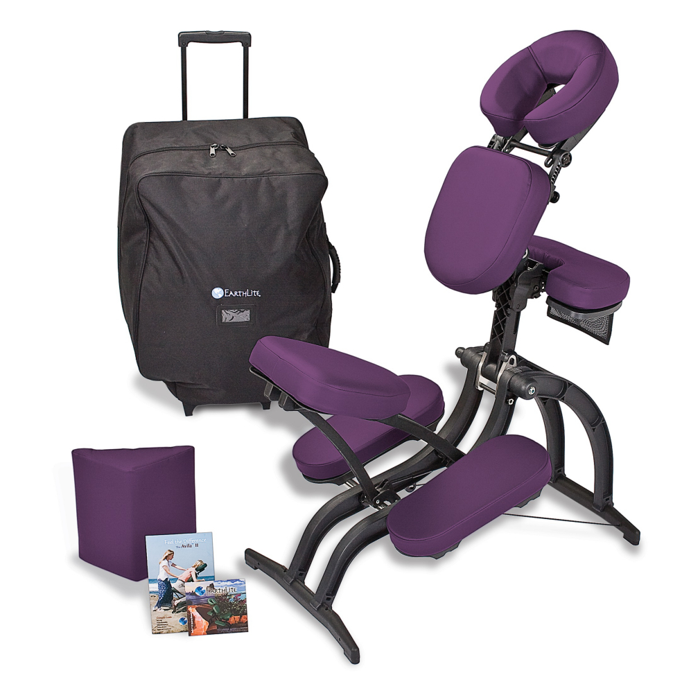 Earthlite Avila Ii Portable Massage Chair Package Online Sale And