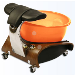 Gulfstream Mini Lavender Pedicure Spa- Tangarine Tub
