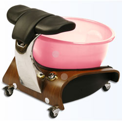 Gulfstream Mini Lavender Pedicure Spa- Pink Tub