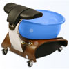 Gulfstream Mini Lavender Pedicure Spa- Aqua Blue Tub