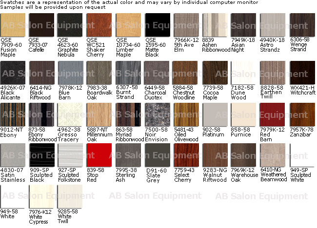 Collins Laminate Colors