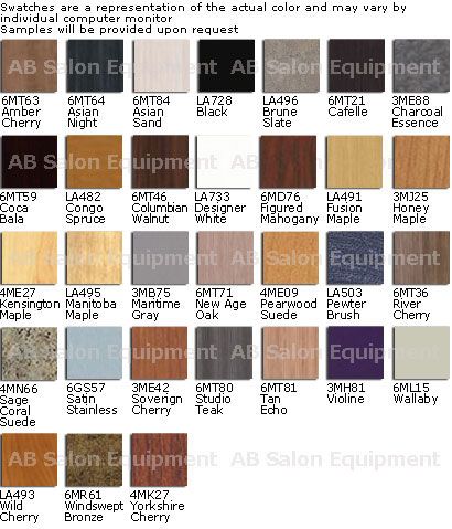 Belvedere Laminate Colors