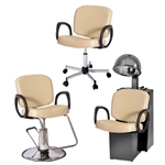 Pibbs Styling Chairs & Shampoo Salon Chairs