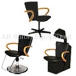 Belvedere Caddy Styling Chairs & Shampoo Salon Chairs