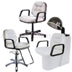 Takara Belmont Planet Styling Chairs & Shampoo Salon Chairs
