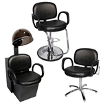 Collins QSE Kiva Salon Chairs - Quick Shipping