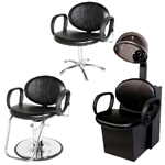 Collins QSE Berra Salon Chairs - Quick Shipping