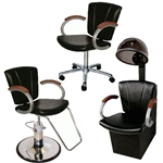 Collins QSE Vanelle SA Salon Chairs - Quick Shipping