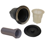 Shampoo Bowl Strainers, Drain Assemblies, Flexible Waste Pipes & Hair Traps