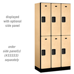 Salsbury Ind. 32368 Double Teir Designer Locker -3 wide - 36 x 76 x 18