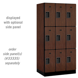 Salsbury Industries 33361 Triple Tier Designer Lockers - 3 Lockers Wide - 36" W x 76" H x 21" D