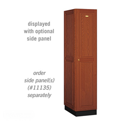 Salsbury Ind. 11161 Solid Oak Executive Locker - 16" W x 76" H x 21" D