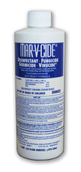William Marvy 16.0 oz. Mar-V-Cide Disinfectant, Germicide, Fungicide & Virucide - Kills AIDS Virus (HIV-1) - 12 count