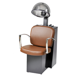 Pibbs 3769 Pisa Dryer Chair with Black Steel Base