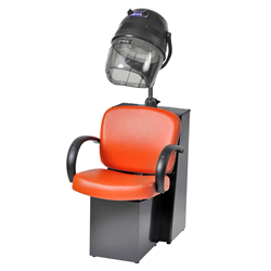 Pibbs 3668 Messina Dryer Chair for Pole Dryer - Black Steel Base