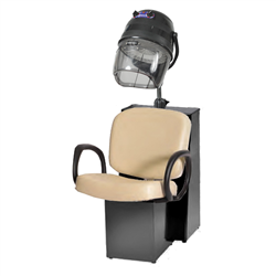 Pibbs 5468A Loop Dryer Chair For Pole Dryer w/ Black Steel Base