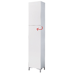 Salon Ambience WS/031-06 Wall System LH Cabinet