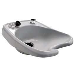 Takara Belmont Custom Express Plus 3000 Cultured Marble Backwash Shampoo Bowl w/ #550 "Dial Flo" Single Lever Control