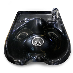 Veeco 1000BW-SFVB Backwash Shampoo Bowl w/ Built In Special Fixture Vacuum Breaker