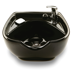 Veeco AR-4000-SFVB Porcelain Shampoo Bowl w/ Built In Special Fixture Vacuum Breaker