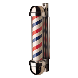 William Marvy 405 Wall Mount Barber Pole - One Light