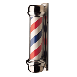 William Marvy 77 Wall Mount Barber Pole - One Light