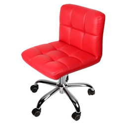 J & A USA Cookie Technician Stool - Red