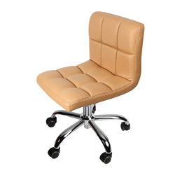 J & A USA Cookie Technician Stool - Mocha