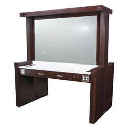 Collins 6803-72 Quinton Back-to-Back Barber Station