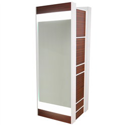 Collins 6625-32 Edge Formula Back-to-Back Styling Station w/ Back-Lit Mirrors