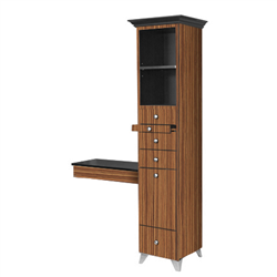 AB Salon Equipment 82107 Moshier Styling Station With Shelf