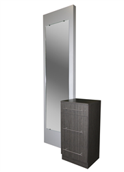 Belvedere Q00635 /Q00636 Grand Luxor Station, Mirror & Frame - SALE SPECIAL