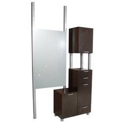 Collins 940-48 Amati Bi-Level Tall Styling Station Vanity