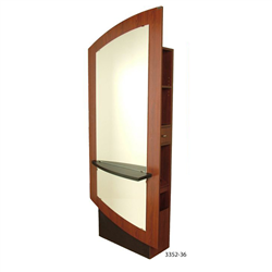 Collins QSE 3352-36 Klips Formula Styling Station w/ Full Mirror & Ledge