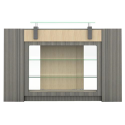 AYC Alera Display Reception Desk Complete