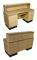 Collins QSE 4417C-60 Delta Reception Desk