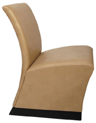 Collins QSE 1975 Lanai Reception Chair W/ Satin Stainless Base