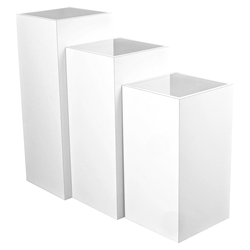 Collins 6646-16 Zada Retail Pedestals, Set of Three