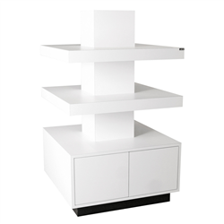 Collins 6647-32 Zada Free-Standing Stacked Retail Display w/ Lights