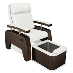 Living Earth Crafts 5th Avenue Pedi Lounge w/ Non-Jetted Plumbed Footbath