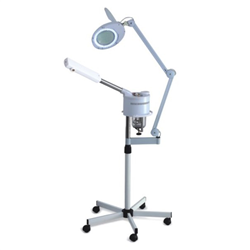 Salon Equipment Pros SEP-10201A Serena 2-in-1 Combo Facial Steamer & Mag Lamp