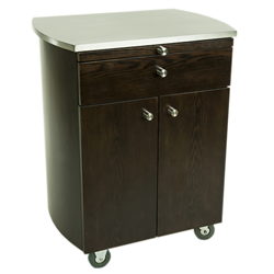 Shop for Massage Tables by Touch America 41045 Timbale Cart - Wenge