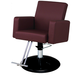 Belvedere Plush PH12 Hair Styling Salon Chair w/ Hydraulic Base Option