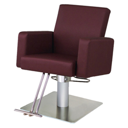 Belvedere Plush PH12 Hair Styling Salon Chair w/ SB12SS-HB Base